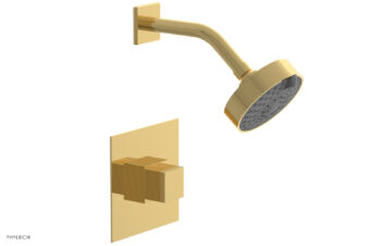 Phylrich STRIA Pressure Balance Shower Set 291-24 - Polished Gold