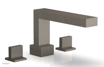 Phylrich STRIA Deck Tub Set Blade Handles 291-40 - Pewter