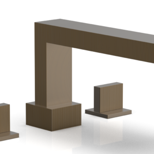 Phylrich STRIA Deck Tub Set Blade Handles 291-40 – Old English Brass