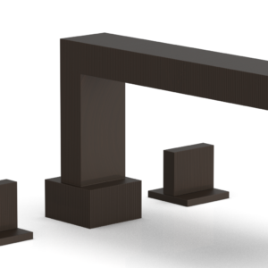 Phylrich STRIA Deck Tub Set Blade Handles 291-40 – Antique Bronze