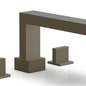 Phylrich STRIA Deck Tub Set Blade Handles 291-40 – Architectural Bronze