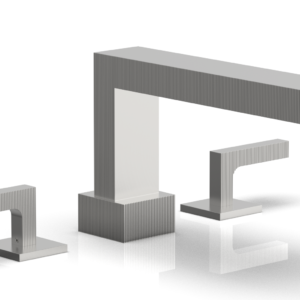 Phylrich STRIA Deck Tub Set Lever Handles 291-41 – Satin Chrome