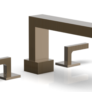 Phylrich STRIA Deck Tub Set Lever Handles 291-41 – Antique Brass