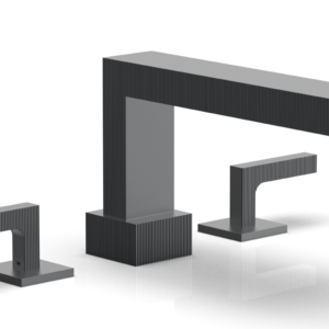 Phylrich STRIA Deck Tub Set Lever Handles 291-41 – Gun Metal