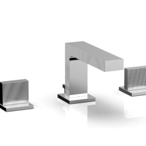 Phylrich STRIA Widespread Faucet Blade Handles 291L-01 – Polished Chrome