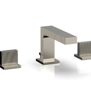 Phylrich STRIA Widespread Faucet Blade Handles 291L-01 – Polished Nickel