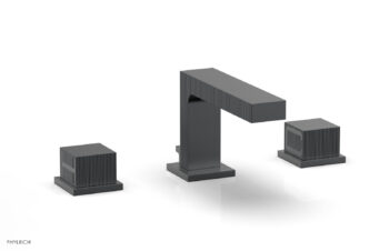 Phylrich STRIA Widespread Faucet Lever Handles 291L-02 - Gun Metal
