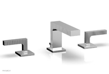 Phylrich STRIA Widespread Faucet Lever Handles 291L-02 - Polished Chrome