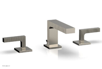 Phylrich STRIA Widespread Faucet Lever Handles 291L-02 - Polished Nickel
