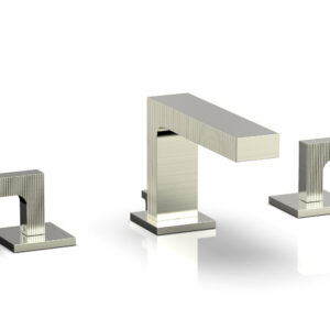 Phylrich STRIA Widespread Faucet Lever Handles 291L-02 – Satin Nickel