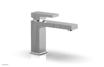 Phylrich STRIA Single Hole Lavatory Faucet, Low - Blade Handle 291L-06 - Polished Chrome