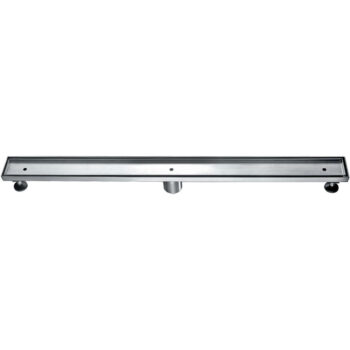 Dawn® Colorado River Series - Tile Insert Linear Shower Drain 36"L In Polished satin