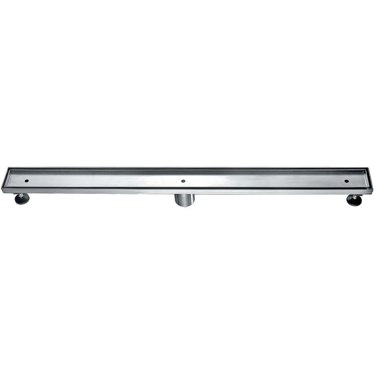 Dawn® Colorado River Series - Tile Insert Linear Shower Drain 36"L In Polished satin