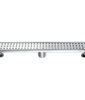 Dawn® Thames River Series – Linear Shower Drain 24″L In Polished satin