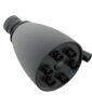 Phylrich 6 Function Jet Smooth Shower Head  3-018 – Gun Metal