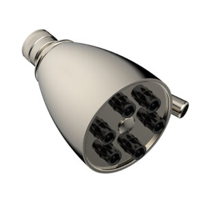Phylrich 6 Function Jet Smooth Shower Head  3-018 – Polished Nickel