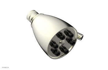 Phylrich 6 Function Jet Smooth Shower Head  3-018 - Satin Nickel