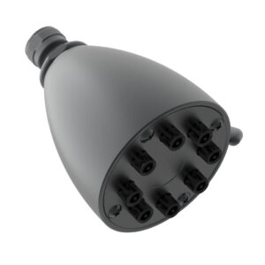 Phylrich 8 Jet Smooth Shower Head  3-083 – Gun Metal