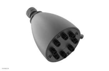 Phylrich 8 Jet Smooth Shower Head  3-083 - Gun Metal