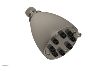 Phylrich 8 Jet Smooth Shower Head  3-083 - Pewter