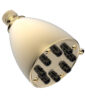 Phylrich 8 Jet Smooth Shower Head  3-083 – Satin Brass