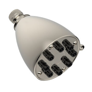 Phylrich 8 Jet Smooth Shower Head  3-083 – Polished Nickel