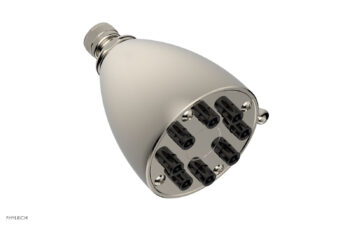 Phylrich 8 Jet Smooth Shower Head  3-083 - Polished Nickel