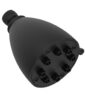 Phylrich 8 Jet Smooth Shower Head  3-083 – Matte Black