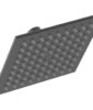 Phylrich 6″ Square Shower Head 3-331 – Gun Metal