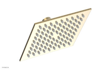 Phylrich 6" Square Shower Head 3-331 - Satin Brass