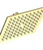 Phylrich 6″ Square Shower Head 3-331 – Polished Gold