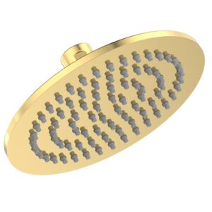 Phylrich 6″ Round Shower Head 3-332 – Polished Gold
