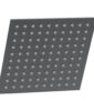 Phylrich 8″ Square Shower Head 3-333 – Gun Metal