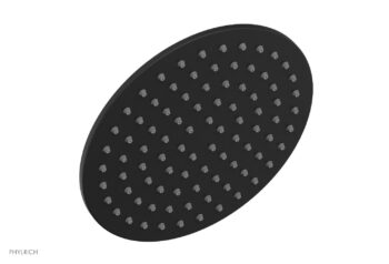 Phylrich 8" Round Shower Head 3-334 - Matte Black