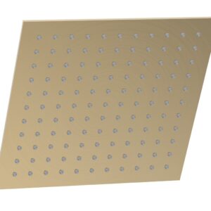 Phylrich 12″ Square Shower Head 3-337 – Satin Brass