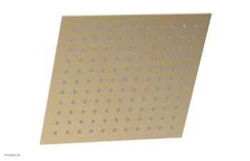 Phylrich 12" Square Shower Head 3-337 - Satin Brass