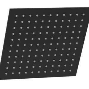 Phylrich 12″ Square Shower Head 3-337 – Matte Black