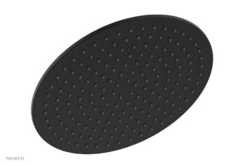 Phylrich 12" Round Shower Head 3-338 - Matte Black