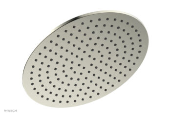 Phylrich 12" Round Shower Head 3-338 - Satin Nickel