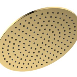 Phylrich 12″ Round Shower Head 3-338 – Polished Gold