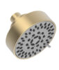 Phylrich 4″ Multifunction Shower Head  3-347 – Satin Brass