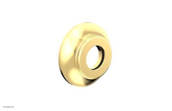 Phylrich Hex Modern Flange 3-449 - Polished Gold