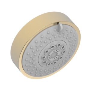 Phylrich Contemporary 3-Function Shower Head  3-454 – Satin Brass