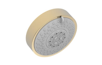 Phylrich Contemporary 3-Function Shower Head  3-454 - Satin Brass