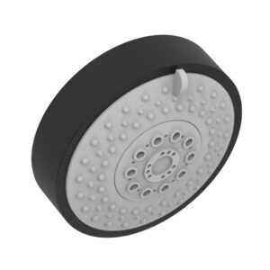 Phylrich Contemporary 3-Function Shower Head  3-454 – Matte Black