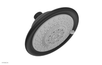 Phylrich Traditional Multifunction Shower Head  3-455 - Matte Black