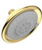 Phylrich Traditional Multifunction Shower Head  3-455 – Polished Gold