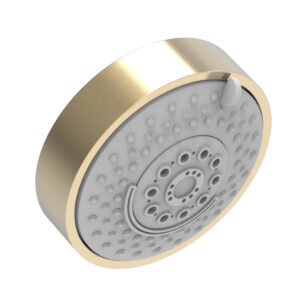 Phylrich Contemporary 4-Function Shower Head  3-464 – Satin Brass