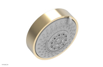 Phylrich Contemporary 4-Function Shower Head  3-464 - Satin Brass