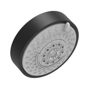 Phylrich Contemporary 4-Function Shower Head  3-464 – Matte Black